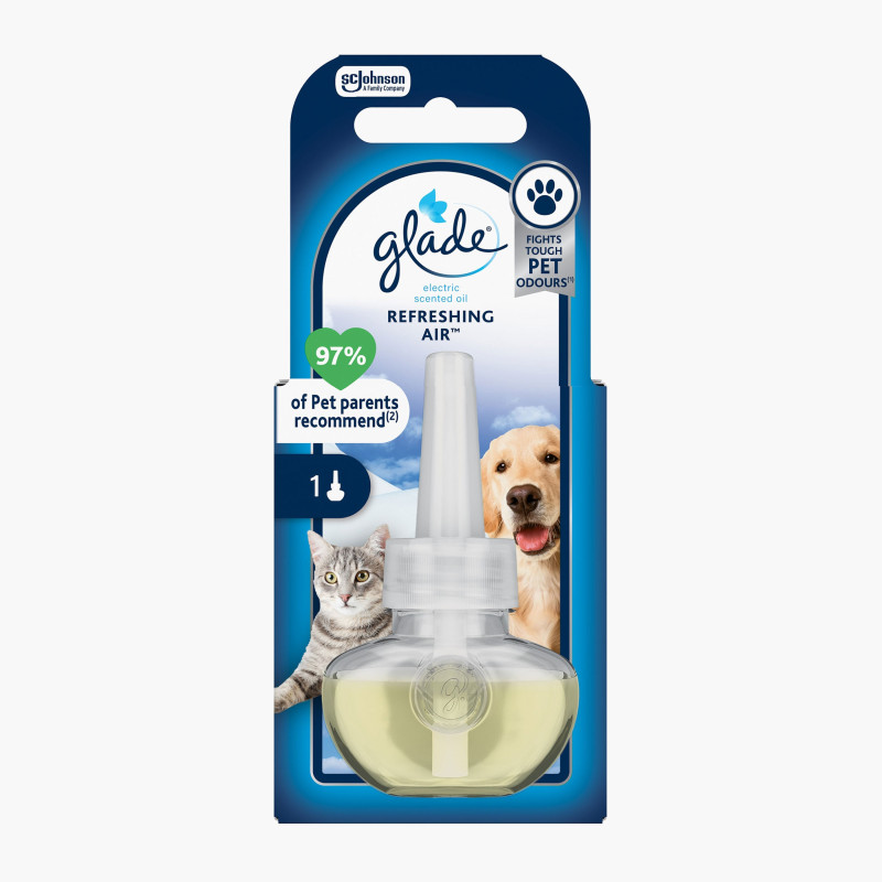 GLADE NEW ELECTRIC  PET REFRESHING AIR