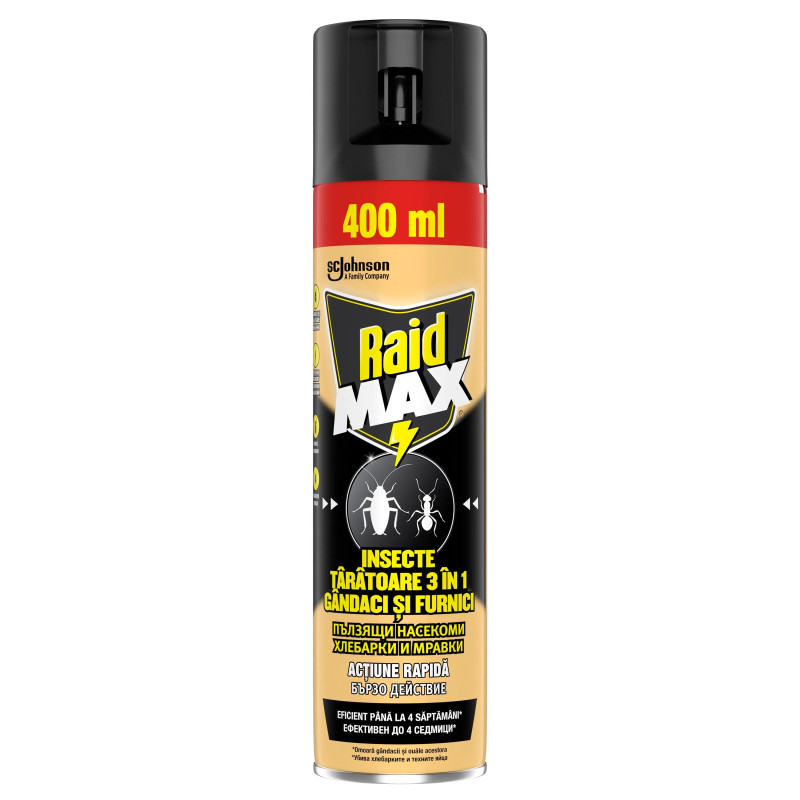 RAID MAX GANDACI SI FURNICI 400ML