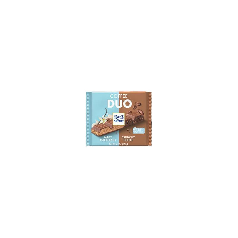 RITTER SPORT CIOCOLATA COFFEE DUO 218GR