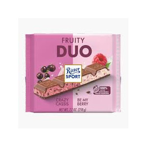RITTER SPORT CIOCOLATA FRUITY DUO 218GR