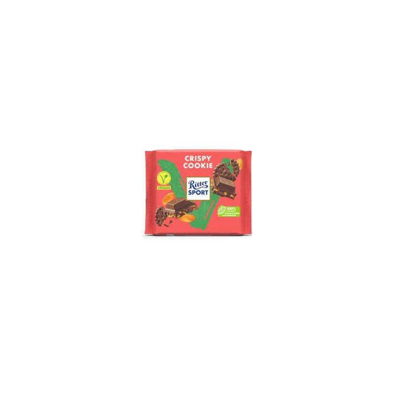 RITTER SPORT VEGANA CRISPY COOKIE 100G