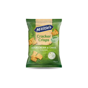 MCV CRACKER SOUR CREAM 110GR
