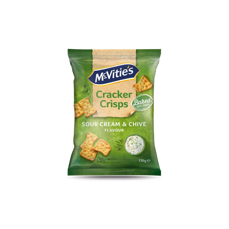 MCV CRACKER SOUR CREAM 110GR
