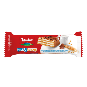 LOACKER MILK  CEREALS 25GR