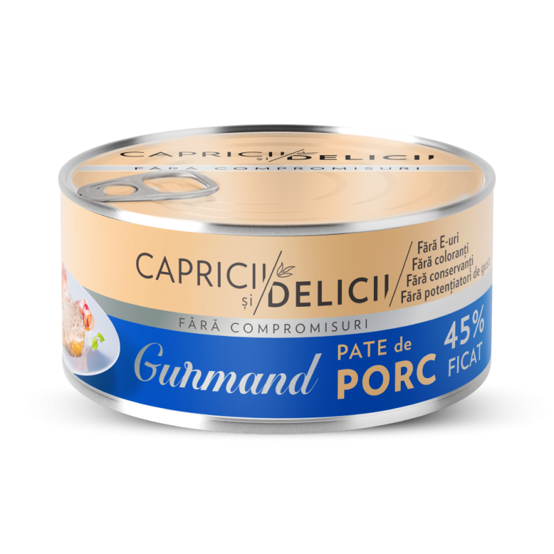 CD PATE FICAT PORC INTEGRAL 45 115GR