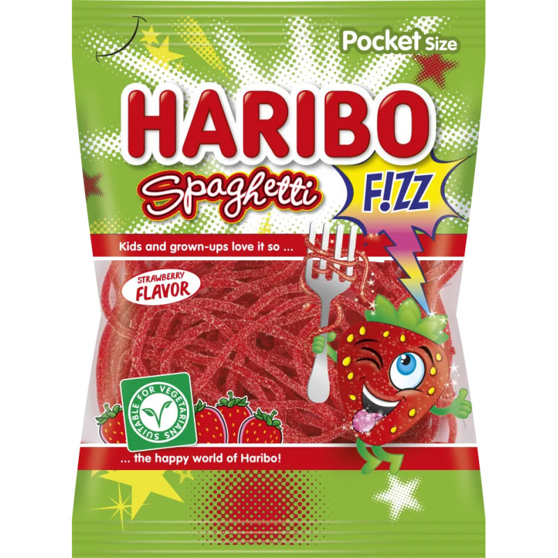 HARIBO- S GHETTI FIZZ 85GR24BAX