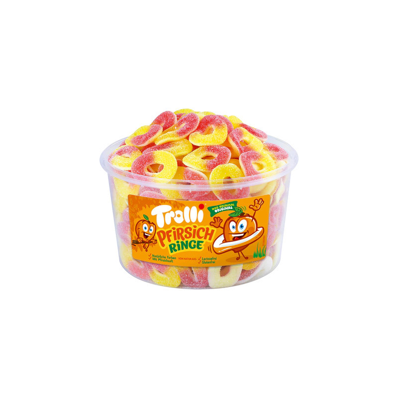 TROLLI INELE DE PIERSICI 1200GR