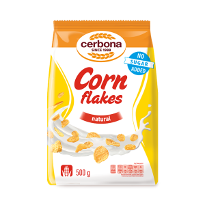 CERBONA FULGI DE PORUMB FARA ZAHAR 500GR