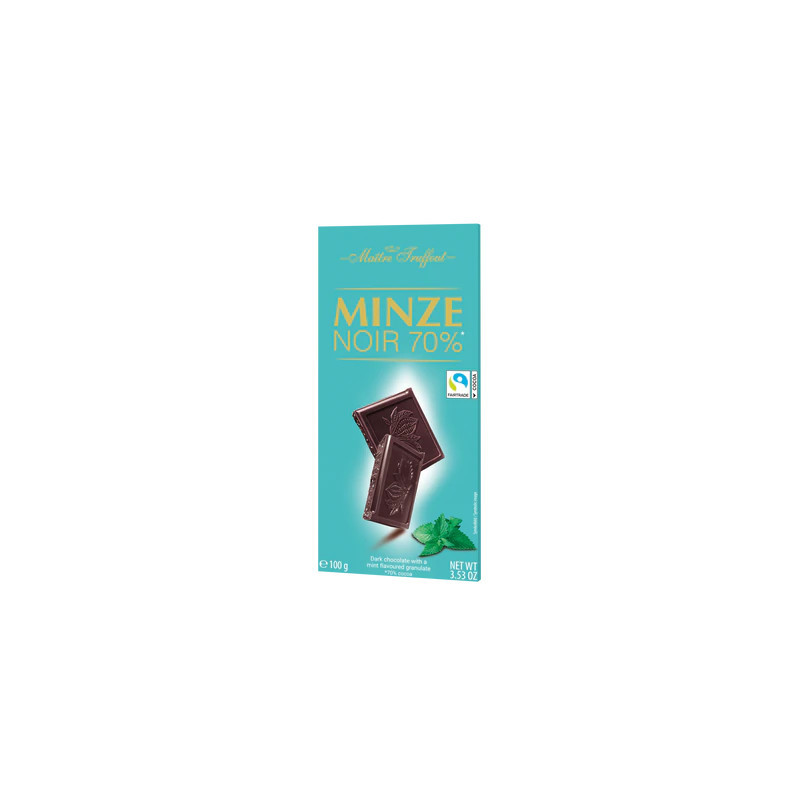 MAITRE CIOCO NEAGRA 70 CU MENTA 100GR
