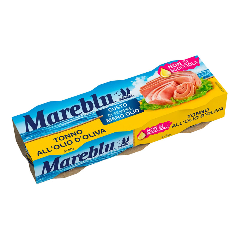 MAREBLU TON IN ULEI DE MASLINE 180GR