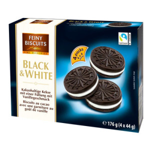 FEINY BISC BLACK WHITE 176GR