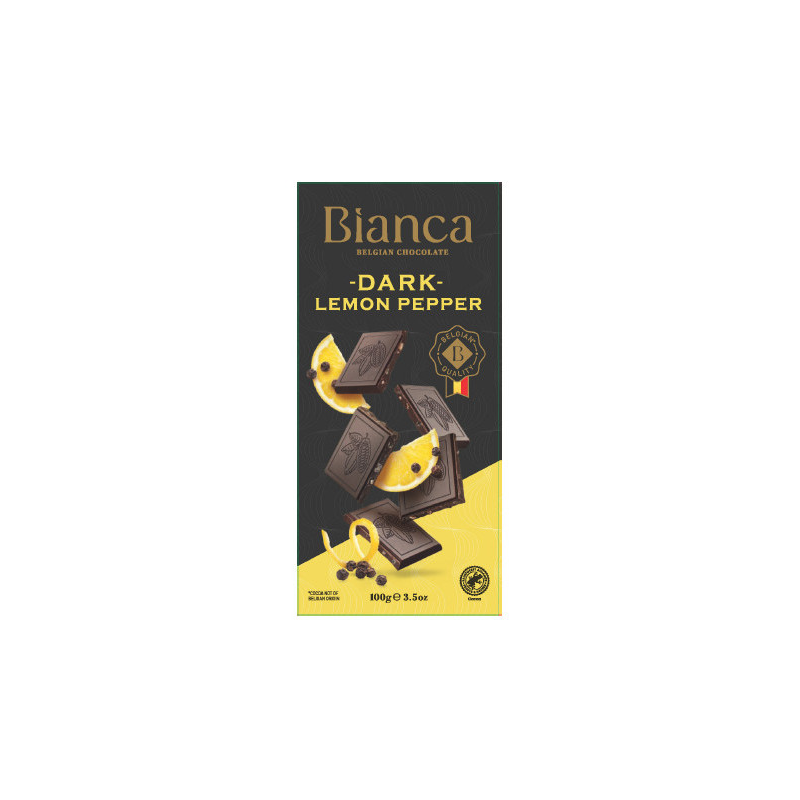 CIOCOLATA DARK LEMON PEPPER CACAO 100g