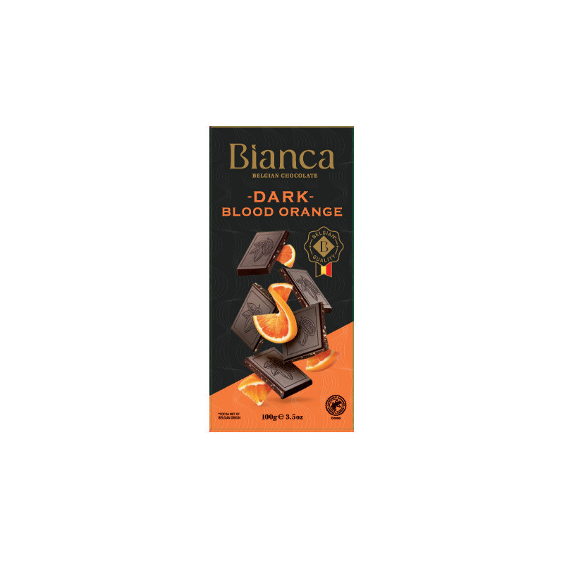 CIOCOLATA DARK BLOOD ORANGE CACAO 100G