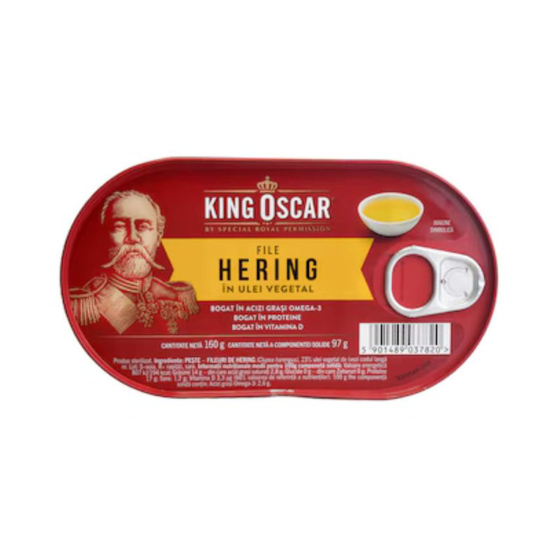 KING OSCAR HERING FILE ULEI 160G