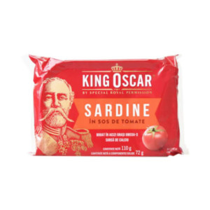 KING OSCAR SARDINE SOS TOMAT 110G