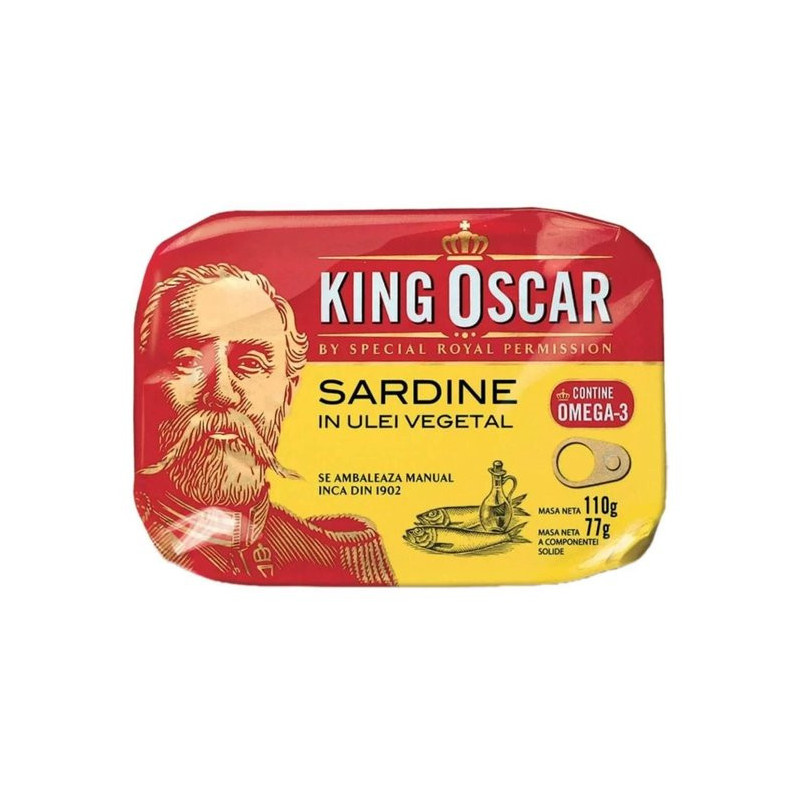 KING OSCAR SARINE BALTICE ULEI 110G