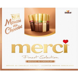 MERCI MOUSSE AU CHOCOLAT 210GR