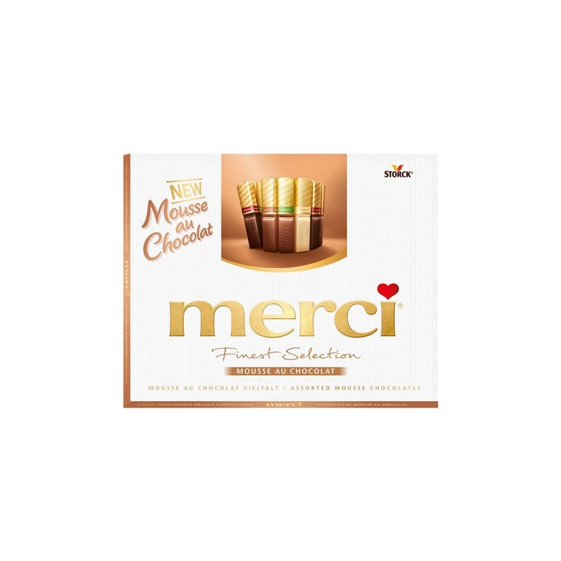 MERCI MOUSSE AU CHOCOLAT 210GR