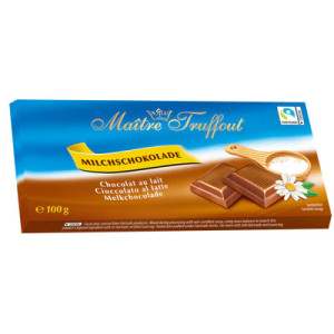 MAITRE TRUFFOUT CIOCOLATA LAPTE 100GR
