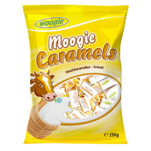 CARAMELE CU LAPTE WOOGIE 250GR