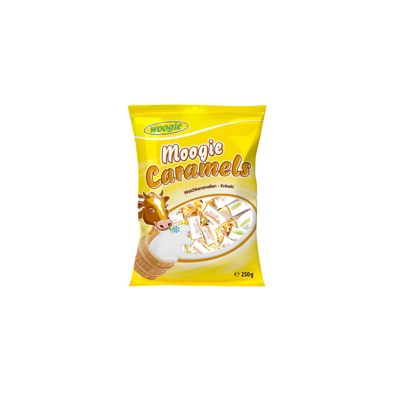 CARAMELE CU LAPTE WOOGIE 250GR