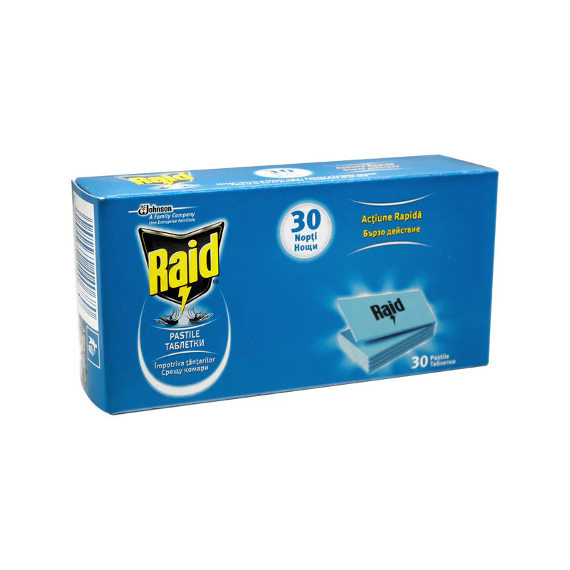 RAID ANTITANTARI PASTILE 30BUC