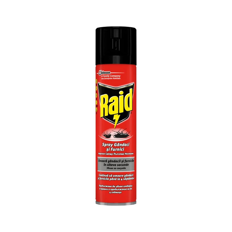 RAID SPRAY GANDACI SI FURNICI 400ML