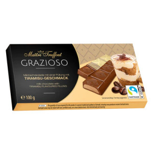 GRAZIOSO CIOC LAPTE TIRAMISU 100GR