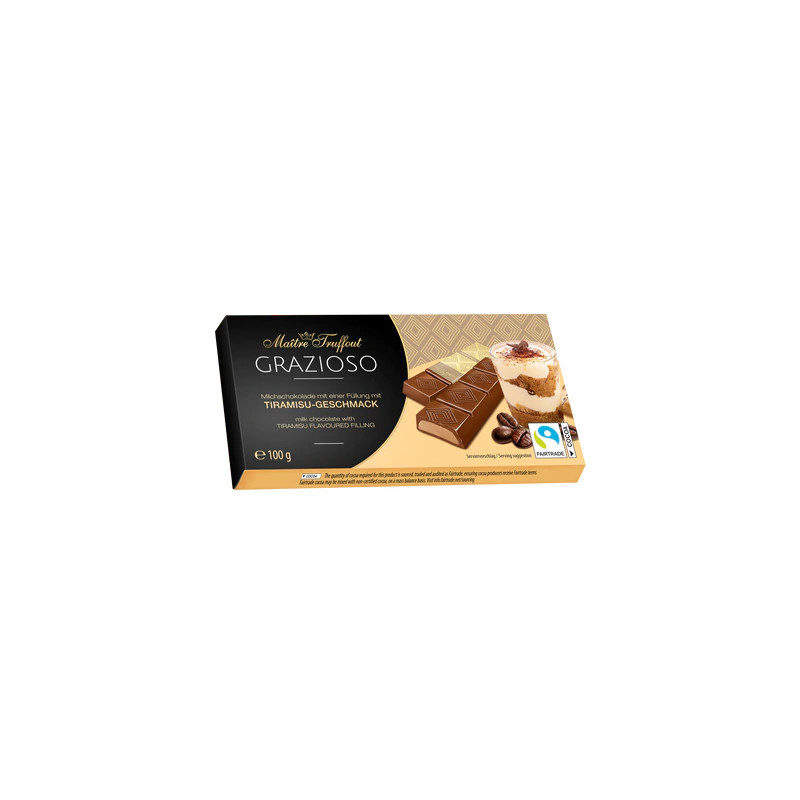 GRAZIOSO CIOC LAPTE TIRAMISU 100GR