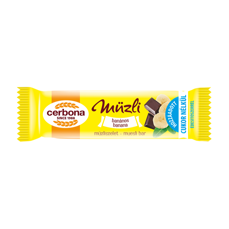 CERBONA BAT MUSLI BANANE 20GR