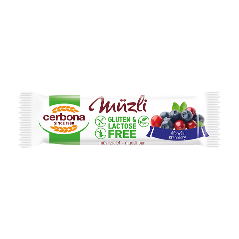 CERBONA BAT MUSLI RED FRUITS 20GR