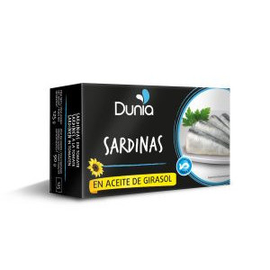 DUNIA SARDINE IN ULEI FLSOARELUI 125G