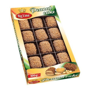 BG LINE PRAJITURA PEANUTS 210GR