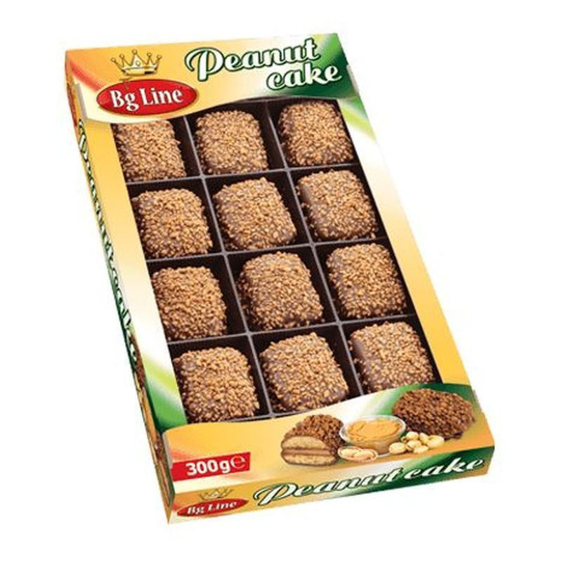 BG LINE PRAJITURA PEANUTS 210GR