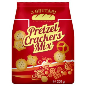 MIX PRETZEL CRAKERS 200GR