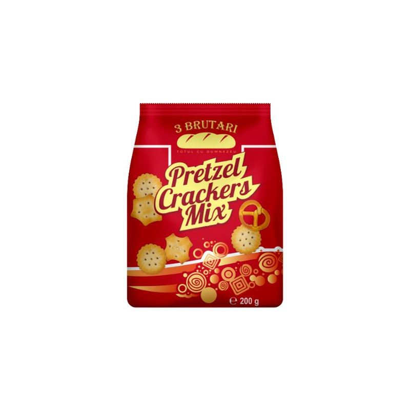 MIX PRETZEL CRAKERS 200GR