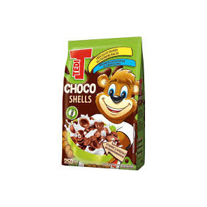 TEDI CEREALE CHOCO SHELLS 250GR