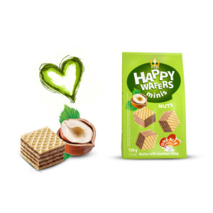 HAPPY WAFERS MINI ALUNE 100GR