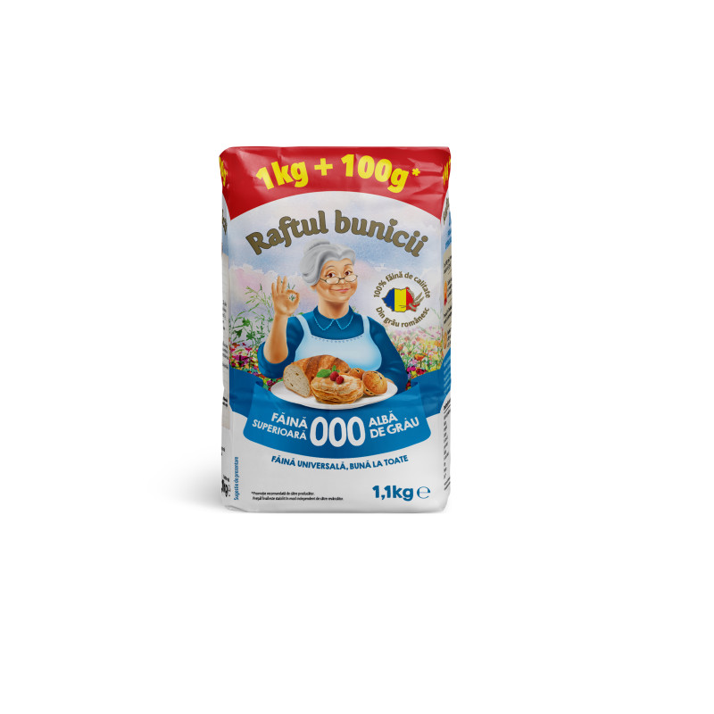 RAFTUL BUNICII FAINA ALBA 000 11KG