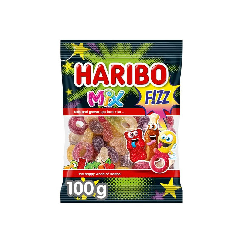 HARIBO MIX FIZZ 100GR