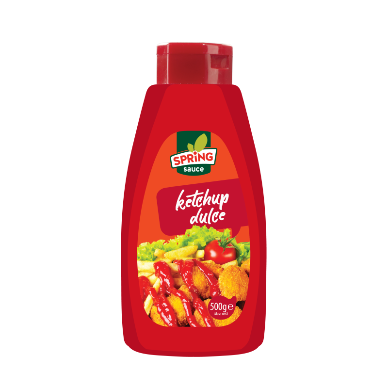 SPRING KETCHUP DULCE 500GR