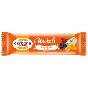 CERBONA MUSLI CU FRUCTE SI MIERE 200GR