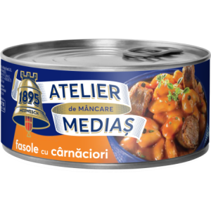 ATELIER MEDIAS FASOLE CU CARNACIORI 300G