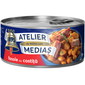 ATELIER MEDIAS FASOLE CU COSTITA 300GR