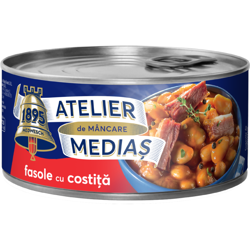 ATELIER MEDIAS FASOLE CU COSTITA 300GR