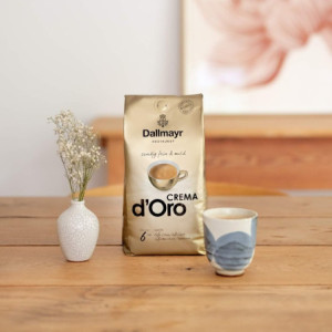 DALLMAYR CREMA DORO-CAFEA BOABE 1KG