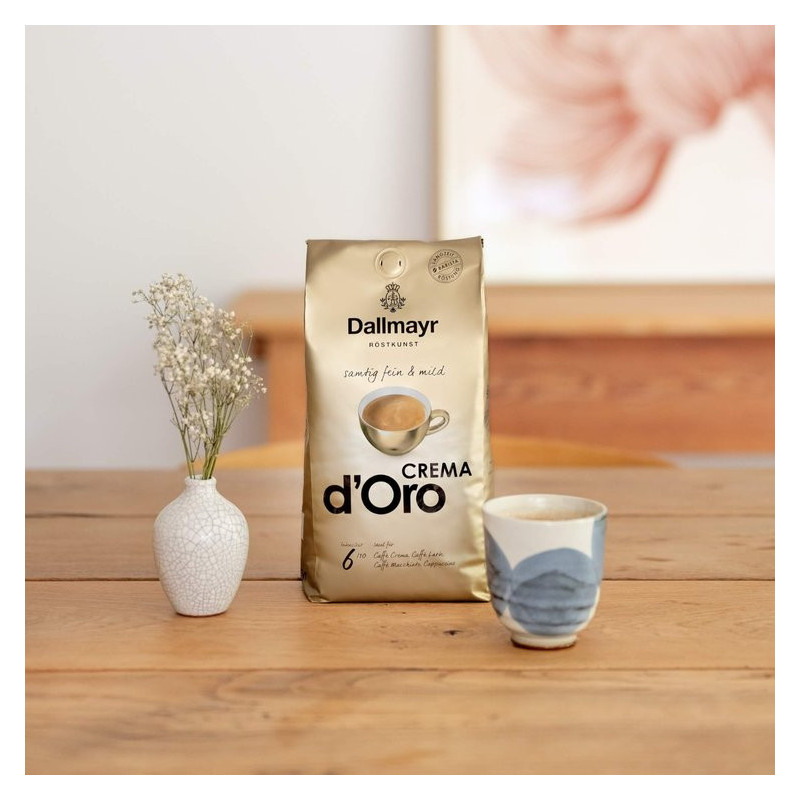 DALLMAYR CREMA DORO-CAFEA BOABE 1KG