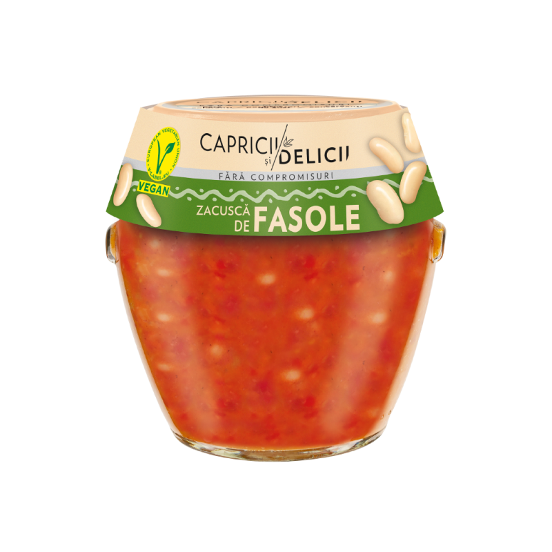 CD ZACUSCA FASOLE 550GR