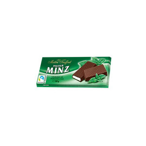 MINZ CIOCOLATA CU CREMA MENTA 100GR