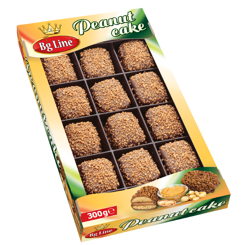 BG LINE PRAJITURA PEANUTS 280GR